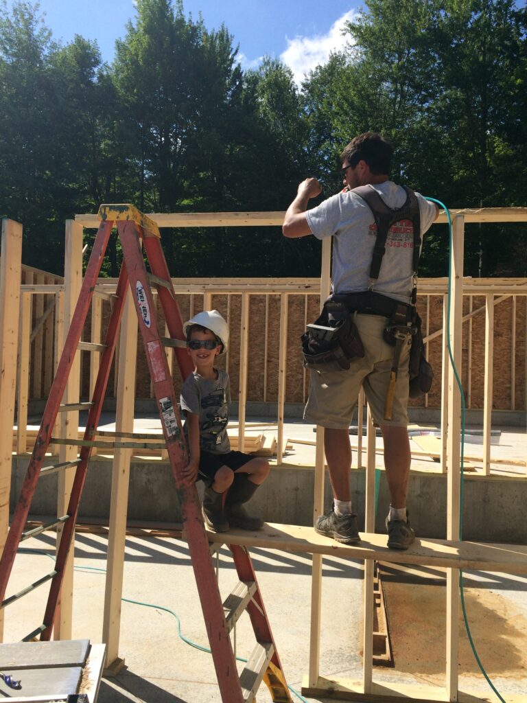 building stud walls with Better Construction LLC